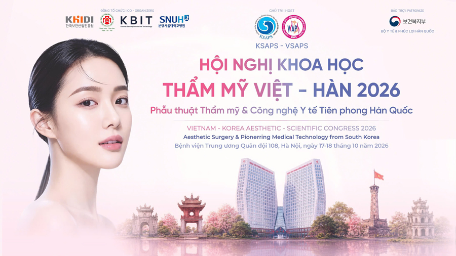 Hội nghị Khoa học Thẩm mỹ Việt–Hàn 2026