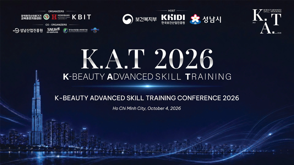 제2회 K.A.T 2026 — 한-베트남 K-뷰티 고급 술기 교육