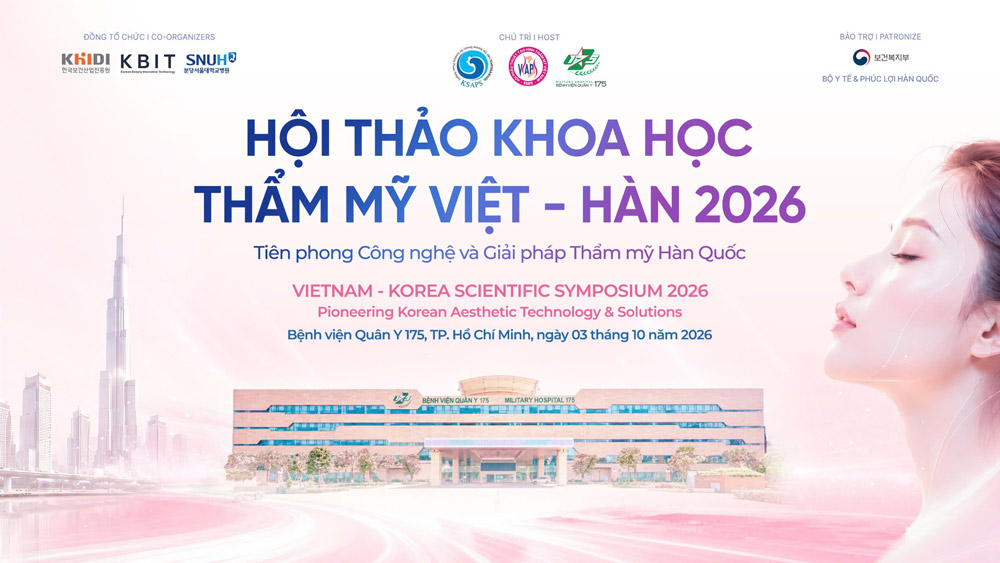 Hội thảo Khoa học Thẩm mỹ Việt–Hàn 2026